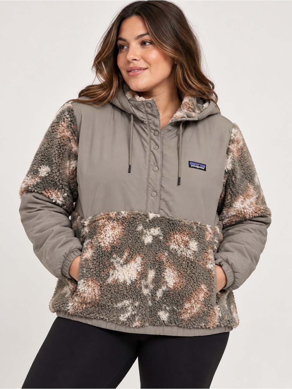 Patagonia Shelled Retro-X Pullover Snow Pine Garden Green Women’s XL
